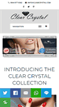 Mobile Screenshot of clearcrystal.com